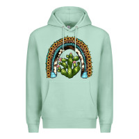 Seafoam cactus rainbow Premium Hoodie - JahusDesignShop