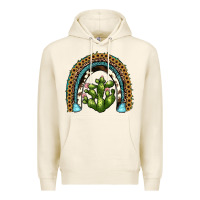 Tofu cactus rainbow Premium Hoodie - JahusDesignShop