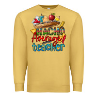 Antique Gold nacho average teacher Premium Sweatshirt - CTS Tumbler Store