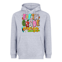 Heather Grey fifth grade energy Heavyweight Hoodie - texasbilliewilder