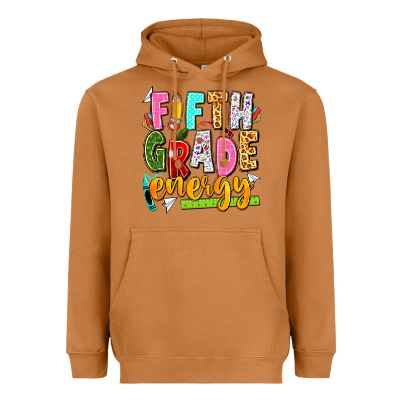 Fifth Grade Energy Heavyweight Hoodie by texasbilliewilder | Teevron