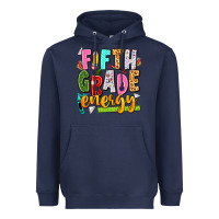 Navy fifth grade energy Heavyweight Hoodie - texasbilliewilder