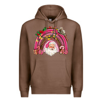 Chestnut pink christmas rainbow Premium Hoodie - AdoDesignShop