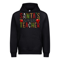Black santa's favorite teacher Urban Hoodie - Jasminsmagicworld