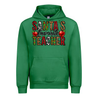 Emerald santa's favorite teacher Urban Hoodie - Jasminsmagicworld
