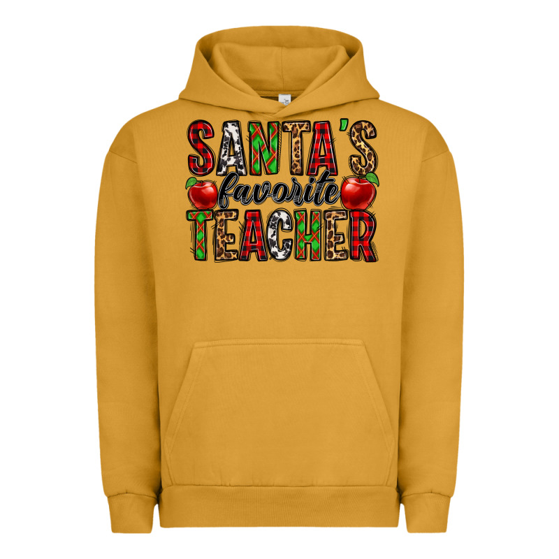 Santa's Favorite Teacher Urban Hoodie by Jasminsmagicworld | Teevron