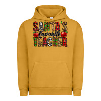 Pigment Peanut Butter santa's favorite teacher Urban Hoodie - Jasminsmagicworld