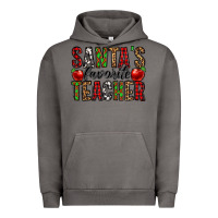 Pigment Tornado santa's favorite teacher Urban Hoodie - Jasminsmagicworld