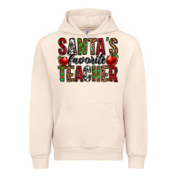 Sandshell santa's favorite teacher Urban Hoodie - Jasminsmagicworld