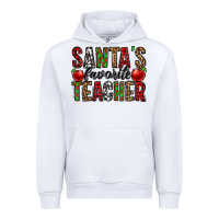 White santa's favorite teacher Urban Hoodie - Jasminsmagicworld