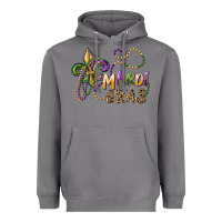 Storm mardi gras fleur de lis and beads Heavyweight Hoodie - RanaPortraitStore