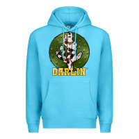 Ocean Blue cowhide darlin Premium Hoodie - JahusDesignShop