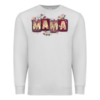 Dove Grey mama with license letters Premium Sweatshirt - Zillion Design Studio