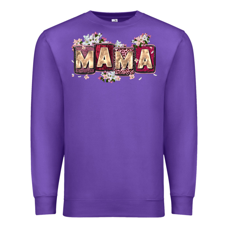 Mama With License Letters Premium Sweatshirt by Zillion Design Studio | Teevron