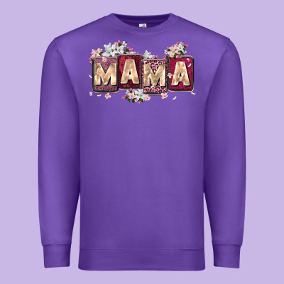 Mama With License Letters Premium Sweatshirt Designed By Zillion Design Studio