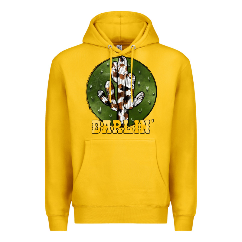 Cowhide Darlin Premium Hoodie by JahusDesignShop | Teevron