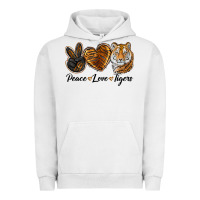 Pigment Lunar Rock Peace Love Tigers Urban Hoodie - LillyAllenDesigns