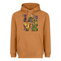 Meerkat love fleur de lis Heavyweight Hoodie - RanaPortraitStore