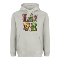 Moon Dust love fleur de lis Heavyweight Hoodie - RanaPortraitStore