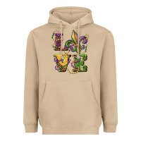 Mushroom love fleur de lis Heavyweight Hoodie - RanaPortraitStore