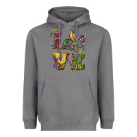 Storm love fleur de lis Heavyweight Hoodie - RanaPortraitStore