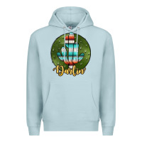 Blue Mist darlin' Premium Hoodie - JahusDesignShop