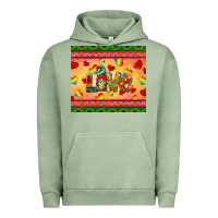 Pigment Oil Green autism awareness love Urban Hoodie - BarkalooDesign