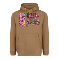 Toasted Coconut little miss 5th grade Heavyweight Hoodie - Zillion Design Studio