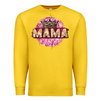 Lemon mama with round leopard Premium Sweatshirt - Zillion Design Studio