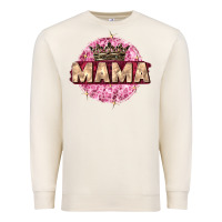 Sandshell mama with round leopard Premium Sweatshirt - Zillion Design Studio