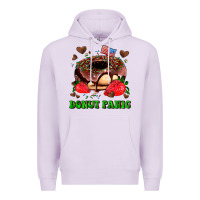 Lilac donut panic Premium Hoodie - AdoDesignShop