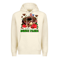 Sandshell donut panic Premium Hoodie - AdoDesignShop