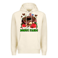 Donut Panic Premium Hoodie | Teevron
