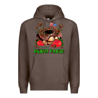 Coffee donut panic Premium Hoodie - AdoDesignShop