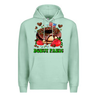 Seafoam donut panic Premium Hoodie - AdoDesignShop