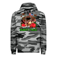 Slate Camo donut panic Premium Hoodie - AdoDesignShop