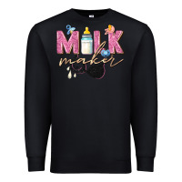 Black milk maker Premium Sweatshirt - Zillion Design Studio