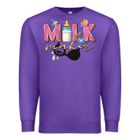 Purple milk maker Premium Sweatshirt - Zillion Design Studio