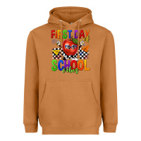 First Day Of School Vibes Heavyweight Hoodie | Teevron