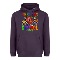 Plum first day of school vibes Heavyweight Hoodie - texasbilliewilder