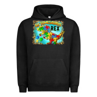 Pigment Black au somesaurus rex Urban Hoodie - BarkalooDesign