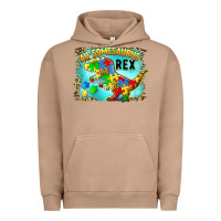Pigment Burro au somesaurus rex Urban Hoodie - BarkalooDesign