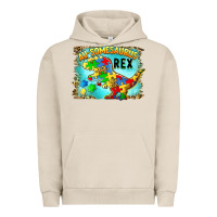 Pigment French Oak au somesaurus rex Urban Hoodie - BarkalooDesign