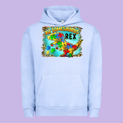 Au Somesaurus Rex Urban Hoodie Designed By Barkaloodesign