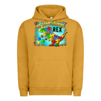 Pigment Peanut Butter au somesaurus rex Urban Hoodie - BarkalooDesign