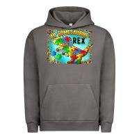Pigment Tornado au somesaurus rex Urban Hoodie - BarkalooDesign