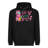 Black little miss 3rd grade Heavyweight Hoodie - Zillion Design Studio