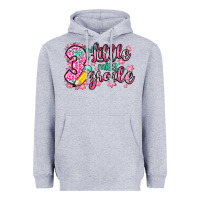 Heather Grey little miss 3rd grade Heavyweight Hoodie - Zillion Design Studio