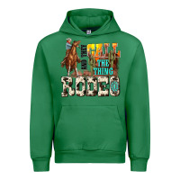 Emerald and they call the thing rodeo Urban Hoodie - NancyCooperArtShop