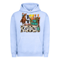 Pigment Grape Ice and they call the thing rodeo Urban Hoodie - NancyCooperArtShop